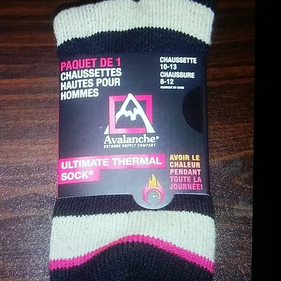 Avalanche Underwear Socks Mens Thermal Socks Poshmark